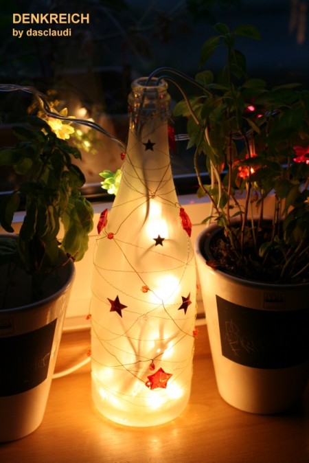 Flaschenlampe